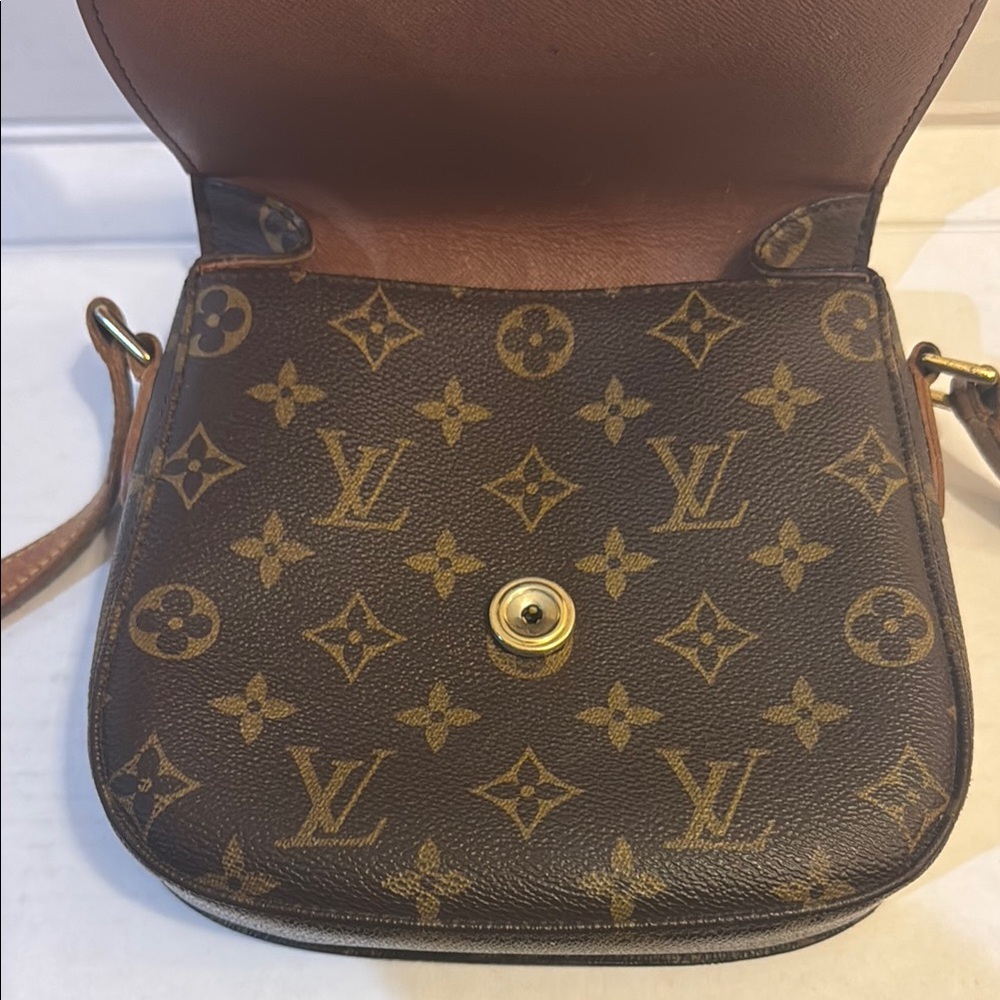 Louis Vuitton Saint Cloud PM Crossbody Bag in Monogram Coated Canvas - Picture 7 of 16